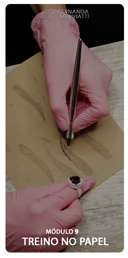 Treino no papel - A Evolução Do Microblading